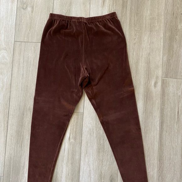 Moda International Vintage Brown Velvet Pants Size Large - Picture 7 of 8